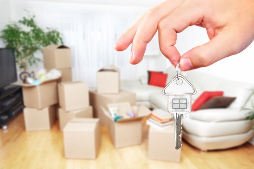 Storage and moving service concept for Greenwich removals