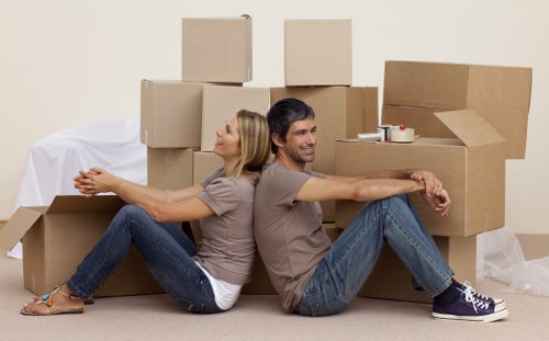 Secure Removals Greenwich payment area with encrypted transaction protection