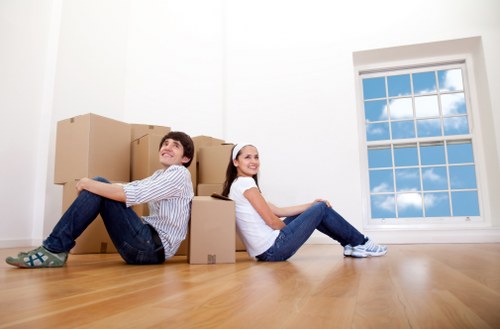 Business relocation planning and moving equipment in Greenwich
