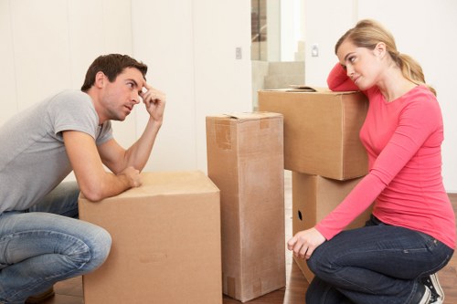 Residential moving truck service in Greenwich