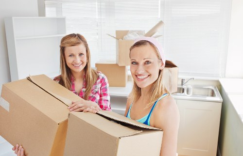 Professional man and van in Greenwich for house removals