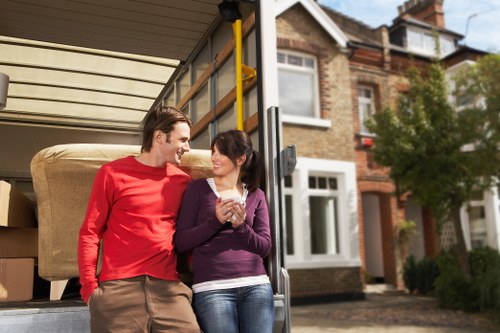 Secure office moving services in Greenwich with organized packing and transport