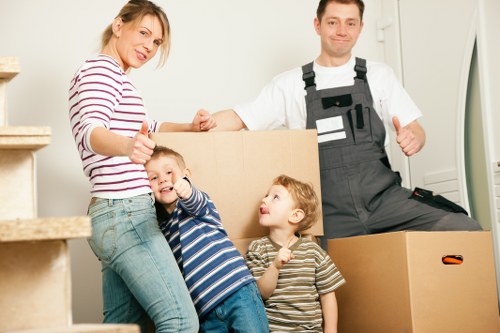 Safe handling of office furniture during Greenwich relocation